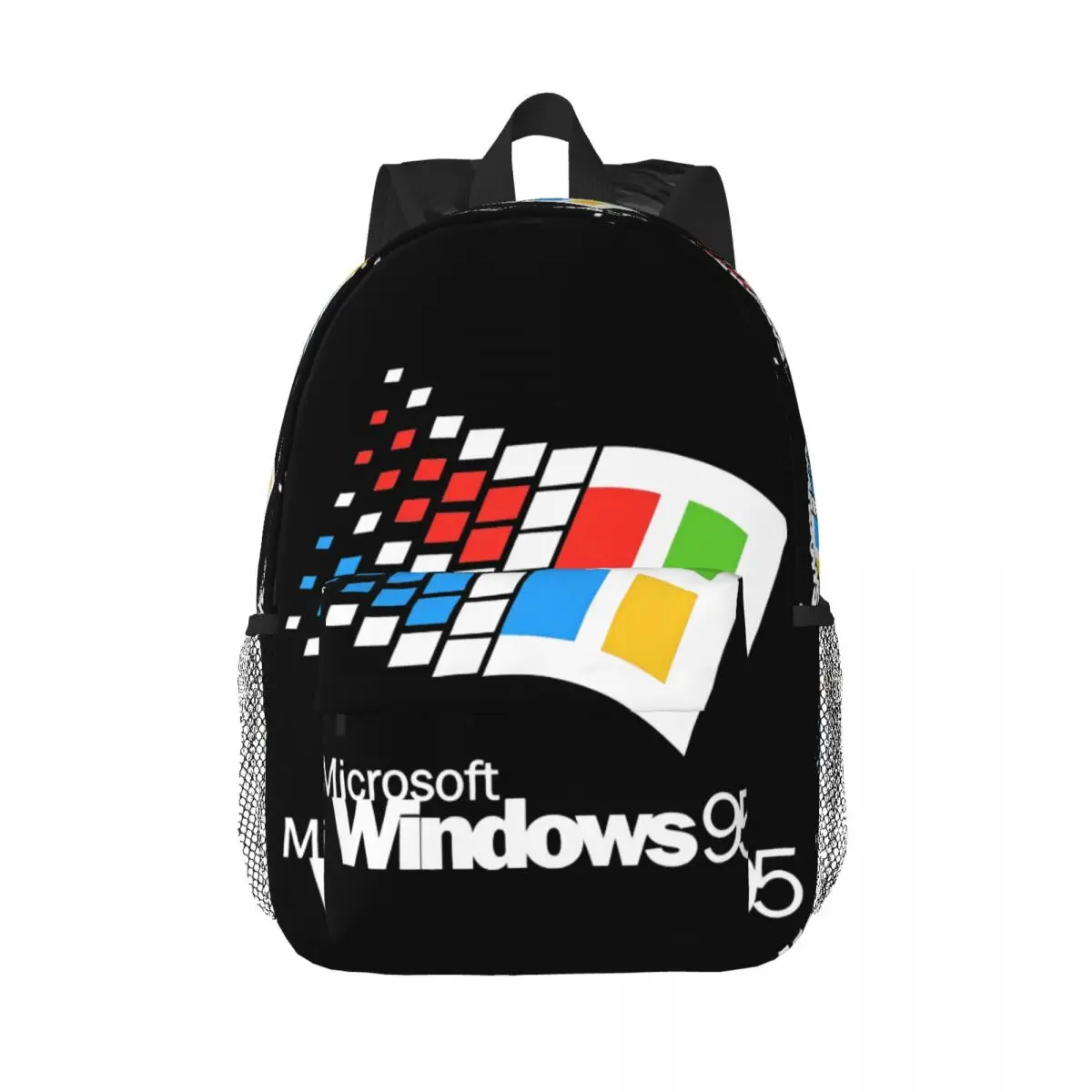 Microsoft Windows 95 Backpack Middle High College School Student Bookbag