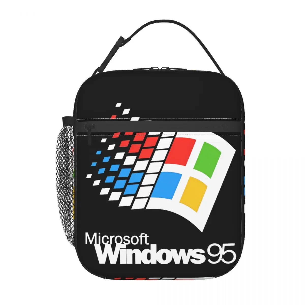 Microsoft Windows 95 Insulated Lunch Bag Tote Food Handbag