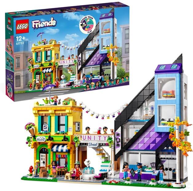 LEGO Friends 41732 Интерьерный магазин и цветочный магазин в центре города