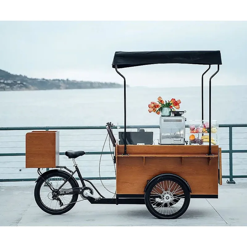 Tricycle Internet celebrity retro trolley