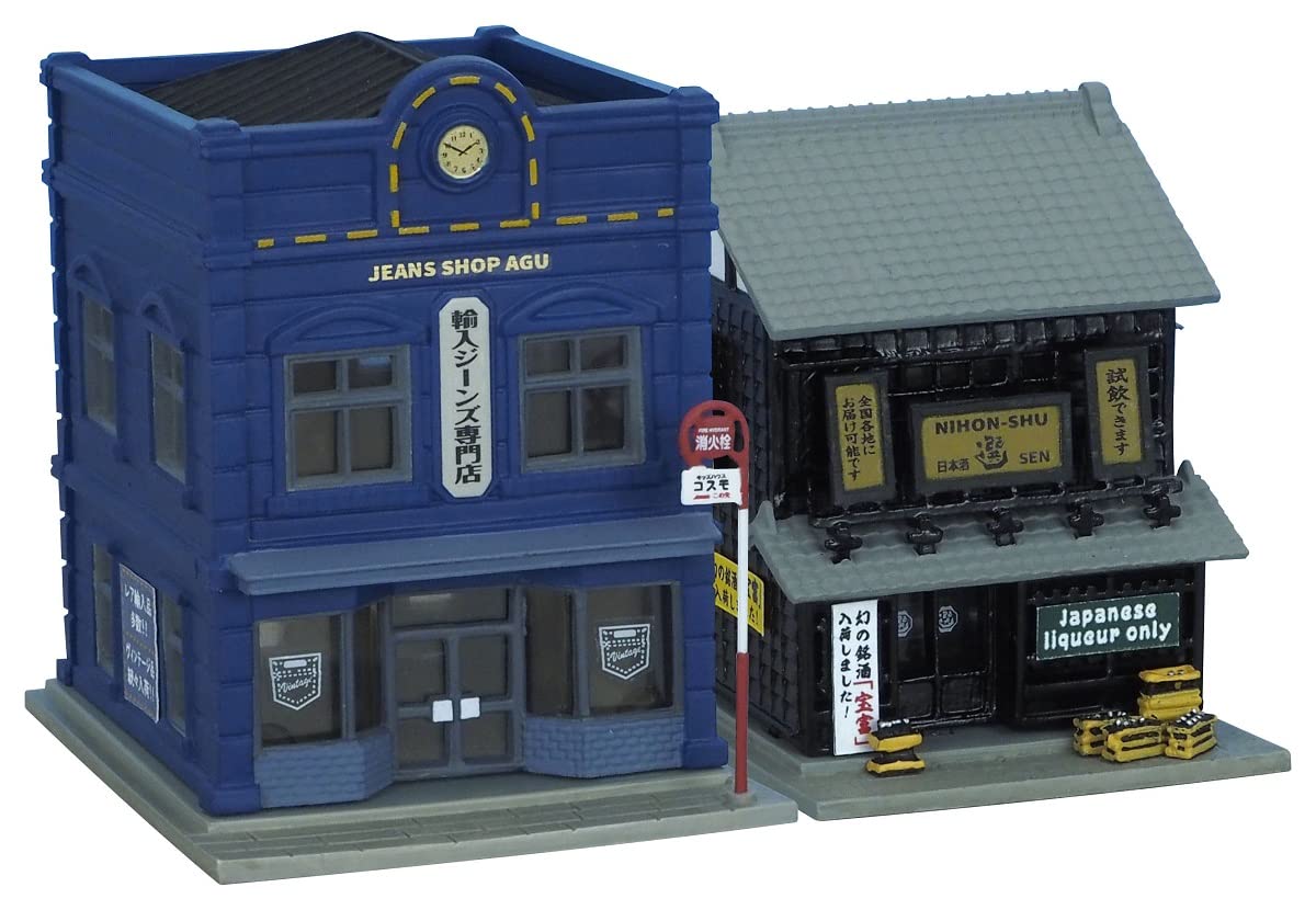 Коллекция зданий Kenkore Джинсы Специализированный магазин Специализированный магазин Диорамные принадлежности 321118 045-5 Магазин/Саке