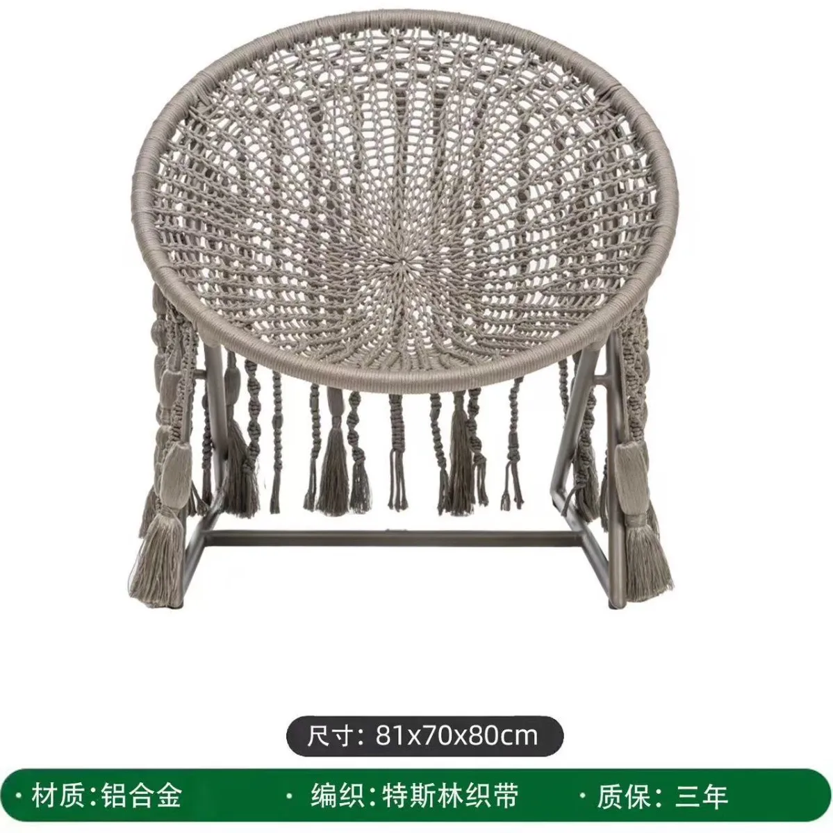 Internet celebrity outdoor swing courtyard swing outdoor small courtyard Internet celebrity garden hanging bird's